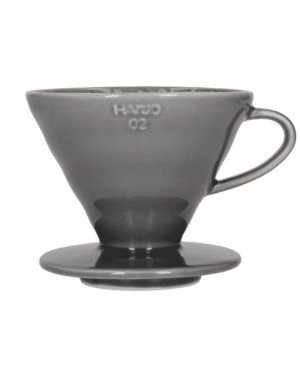 Hario V60 Hand-Kaffeefilter 02 Keramik Colour Edition Grau
