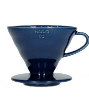 Hario V60 Hand-Kaffeefilter 02 Keramik Colour Edition Indigo Blau