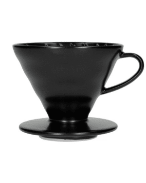 Hario V60 Hand-Kaffeefilter 02 Keramik Colour Edition Matte Black