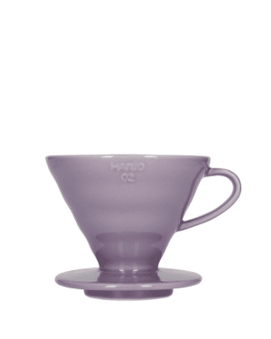 Hario V60 Hand-Kaffeefilter 02 Keramik Colour Edition Lila