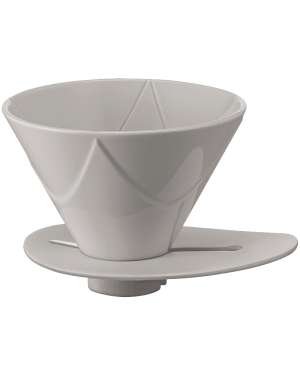 Hario V60 Hand-Kaffeefilter MUGEN 02 Keramik Weiss