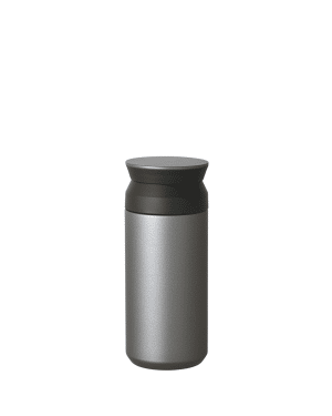 Kinto Travel To-Go Becher 350ml, Silber