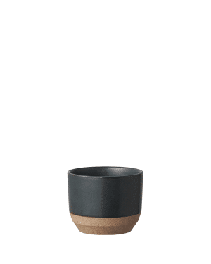 Kinto CLK Keramik Tasse 180ml, Schwarz