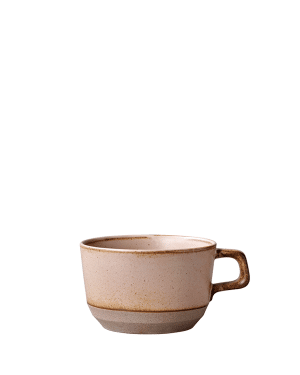 Kinto CLK Keramik Tasse 400ml, Pink