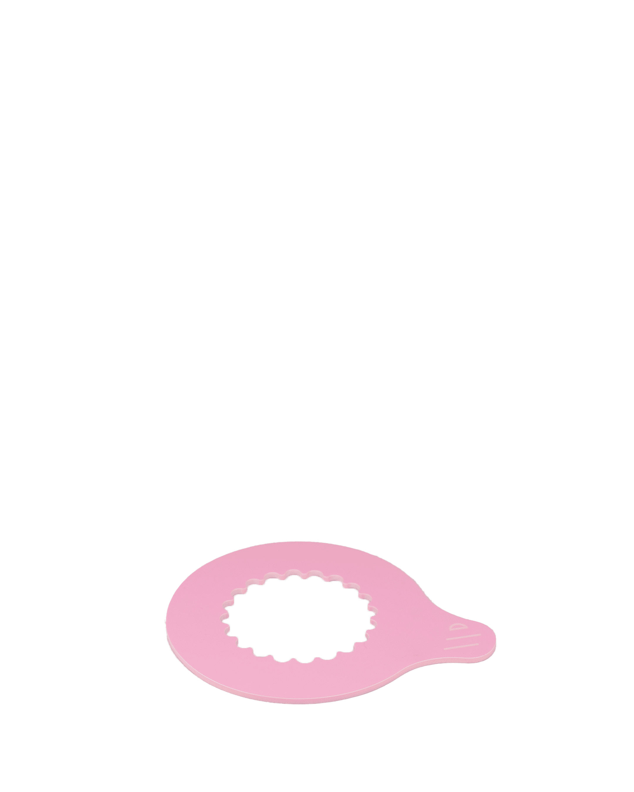Mindful Design Acrylglashalter Pink