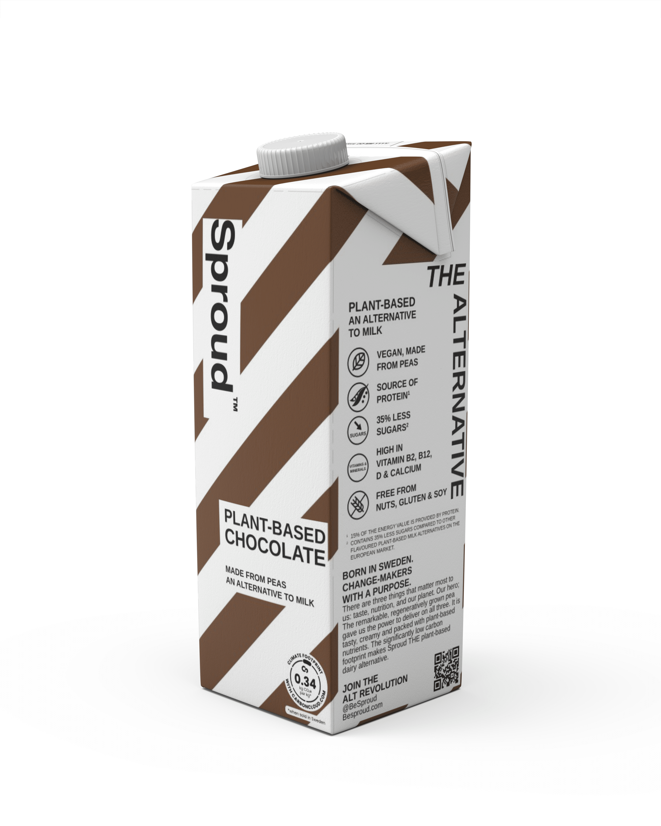 Sproud Pflanzenmilch Schokolade 1L