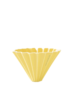 Origami Hand-Kaffeefilter S, Gelb