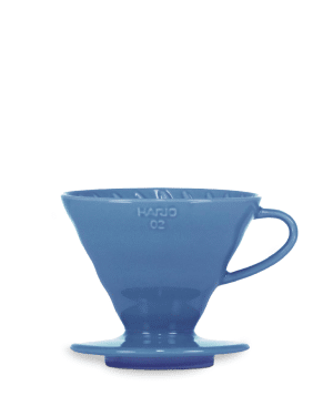 Hario V60 Hand-Kaffeefilter 02 Keramik Colour Edition Türkisblau